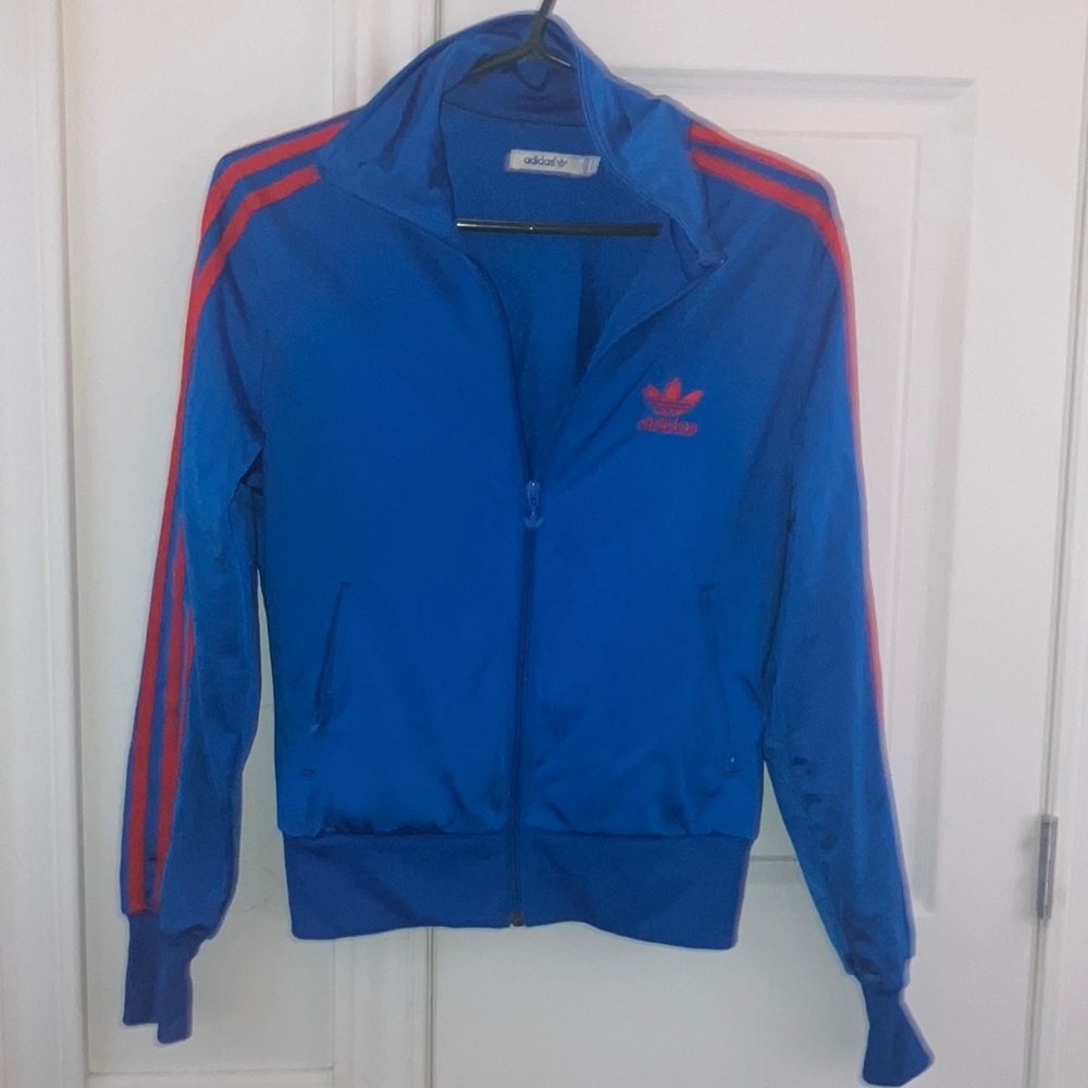 Adidas original firebird blue & red track jacket​ - Picture 3 of 13